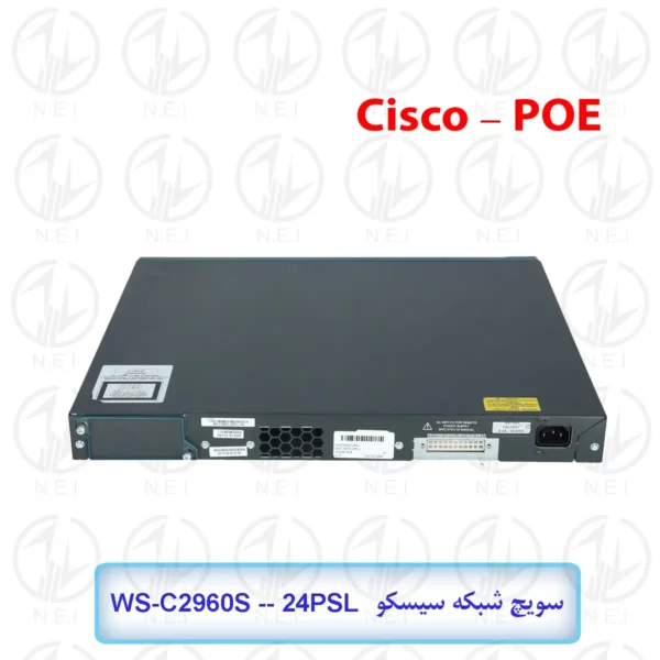 سوييچ 24 پورت سیسکو مدل WS-C2960S-24PS-L