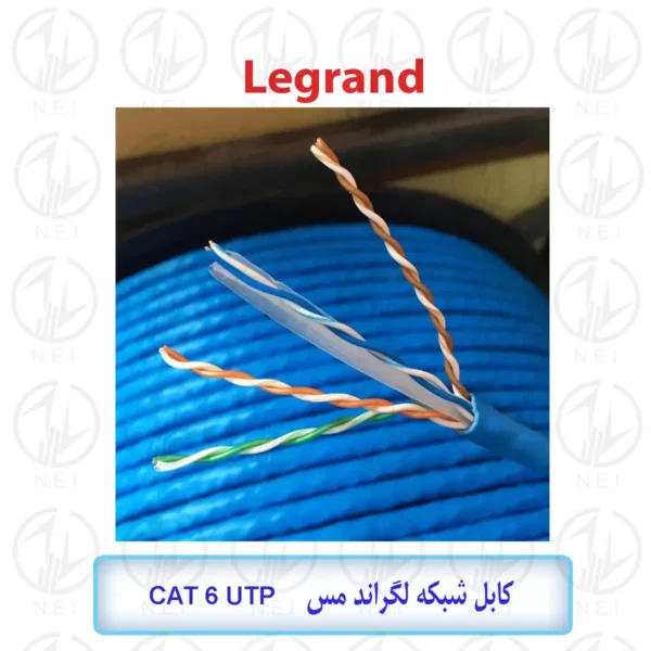 کابل شبکه Cat6 UTP حلقه 305 متری