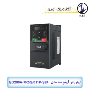 اینورتر تکفاز به سه فاز 7.5 کیلووات اینوت مدل GD200A-7R5G/011P-S24